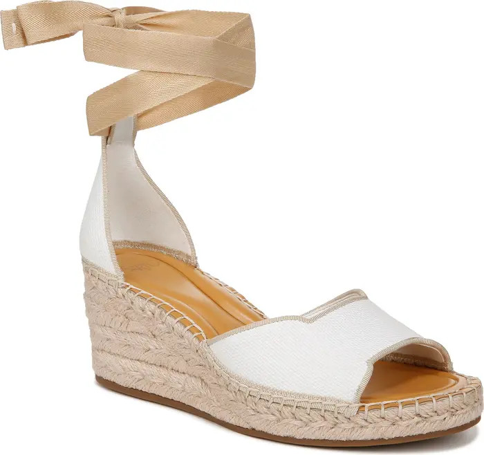 SARTO by Franco Sarto Casey Ankle Wrap Espadrille Platform Wedge Sandal (Women) | Nordstrom | Nordstrom