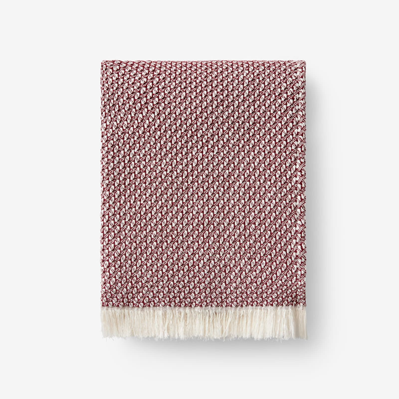 Monsanto Throw - Red | The Company Store