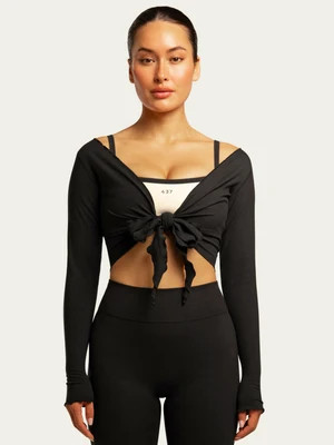 The Wrap Top Black | 437