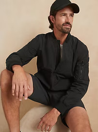 Tech Motion Bomber | Banana Republic Factory