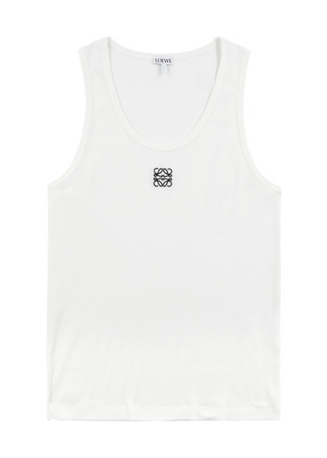 Logo-embroidered stretch-cotton tank | Harvey Nichols (Global)