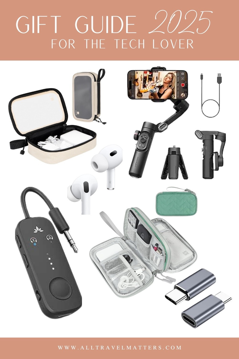 They’ve got the gadgets for everything, now give them the travel tech they’ll actually love. ⚡️🧳 From charging on the go to staying connected anywhere, this gift guide is a tech lovers dream. 🌍 💡 

#LTKTravel #LTKGiftGuide #LTKHoliday