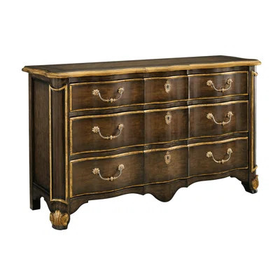 Sovereign 3 Drawer 68'' W Solid Wood Dresser | Perigold