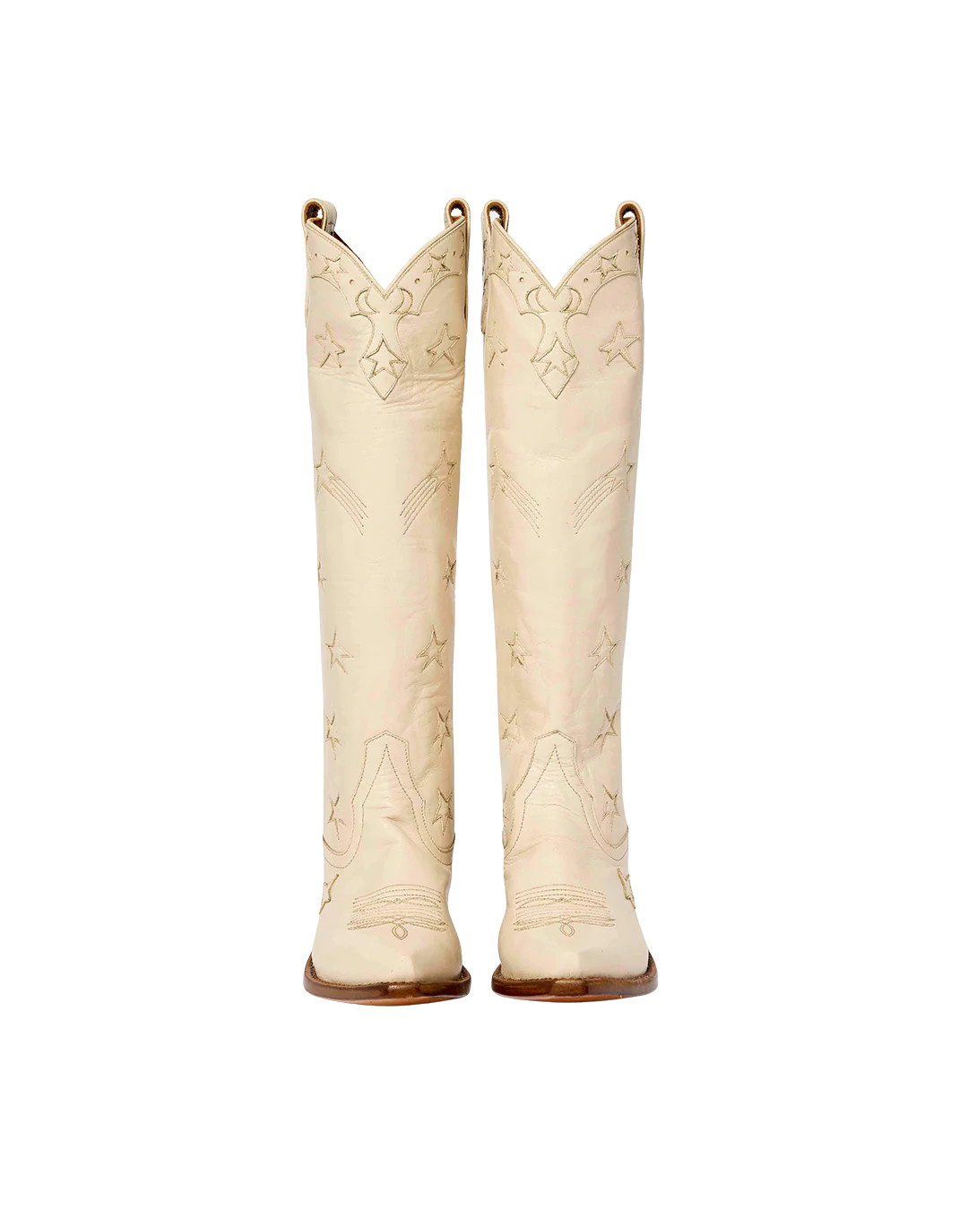Margretta Crème | Luxury Fashion Women's Cowboy Boots | Miron Crosby | Miron Crosby