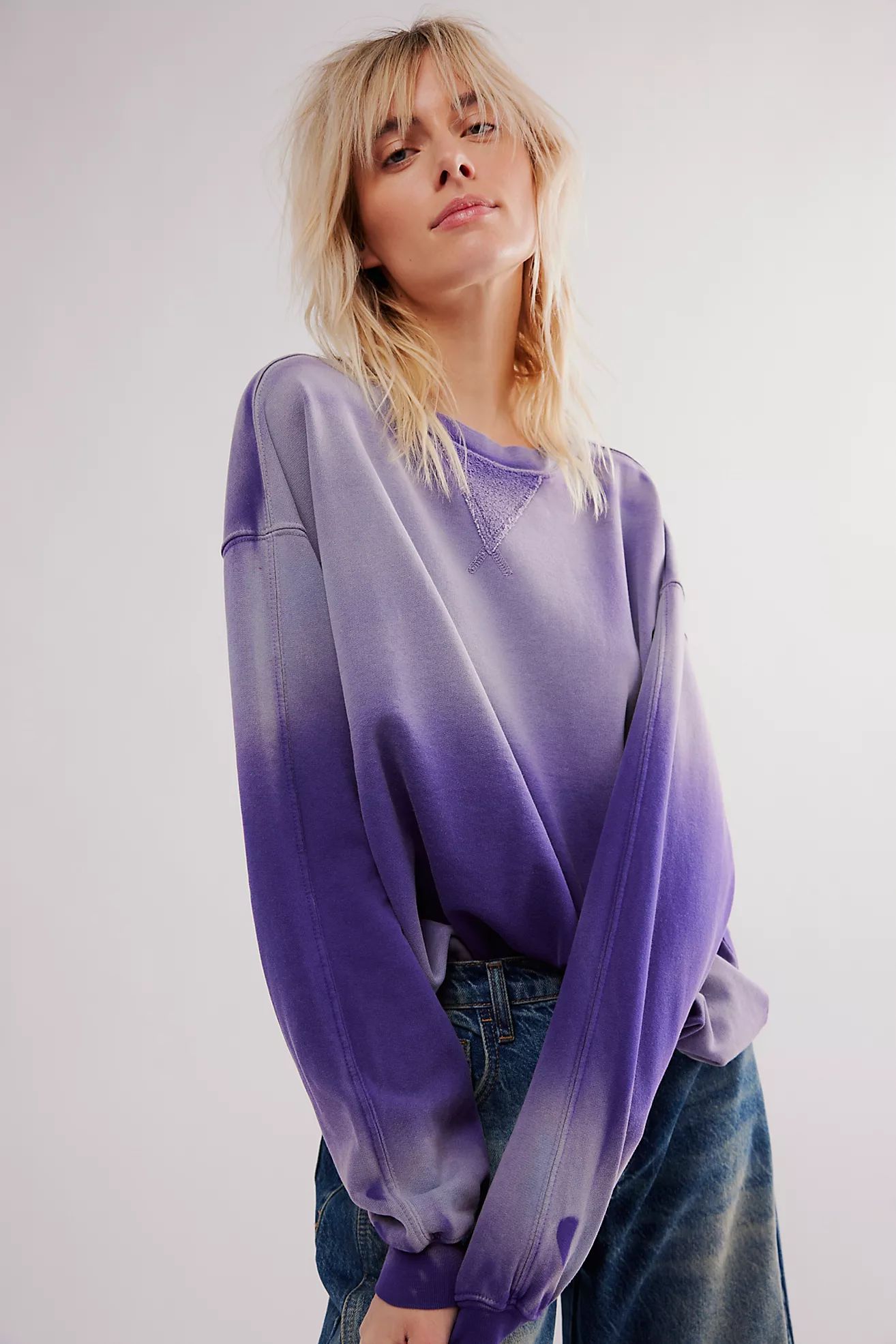 Over And Out Sweatshirt | Free People (Global - UK&FR Excluded)