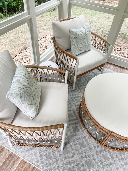Our patio furniture is on sale at Walmart! You can buy the 2 chairs individually or add loveseat and ottoman (both are on sale). We have the full set and love it! 

Outdoor patio furniture // patio furniture on sale // Walmart home decor // Walmart finds 

#LTKsalealert #LTKhome
