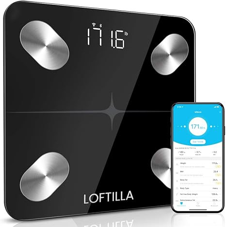 LOFTILLA Large Scales for Body Weight and Body Fat, Digital Weight Scale with WiFi and Bluetooth | Amazon (US)