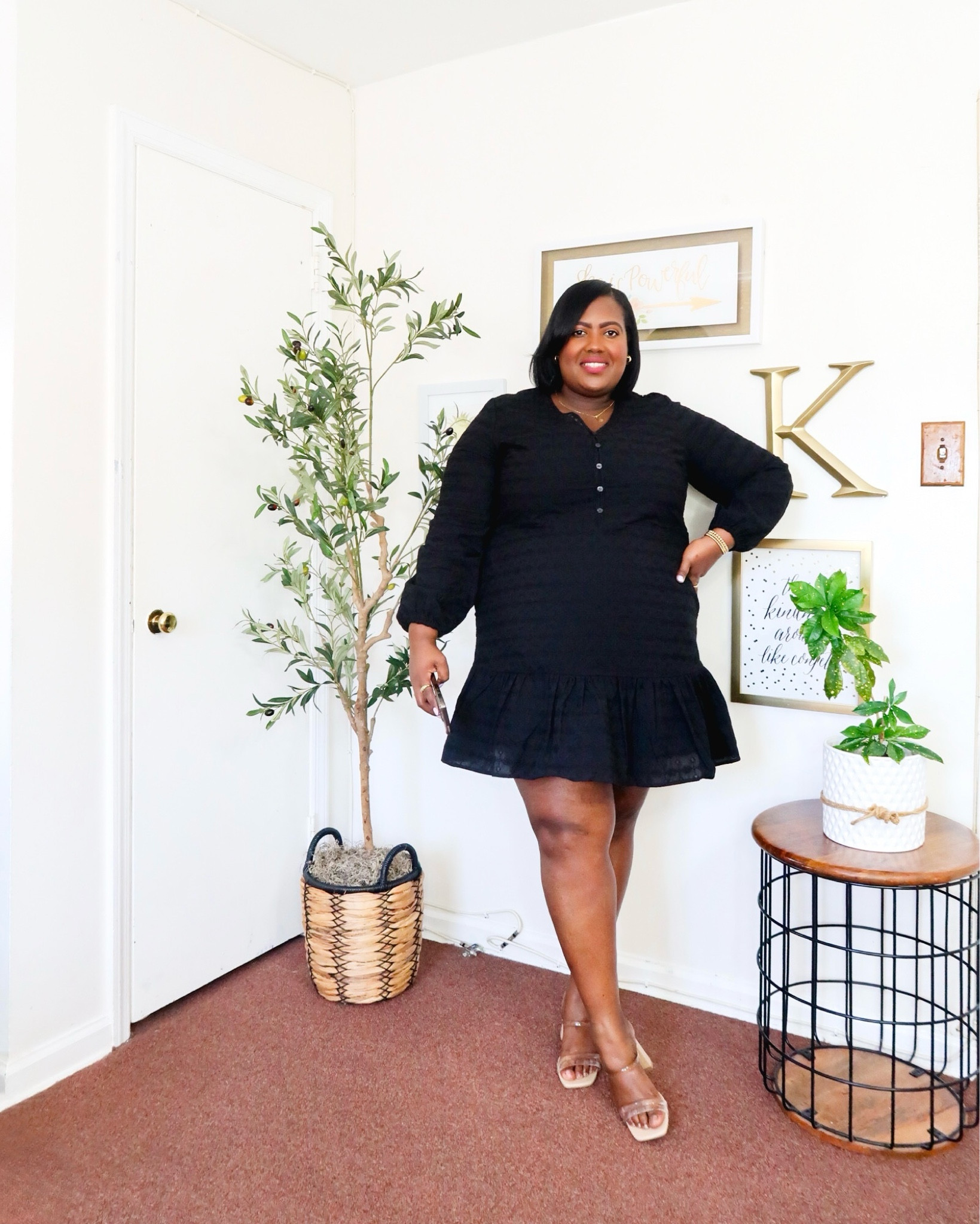 Walmart Time And Tru Tiered Mini Eyelet Dress. 
Dress XXXL. 

#LTKplussize #LTKSeasonal #LTKfindsunder50