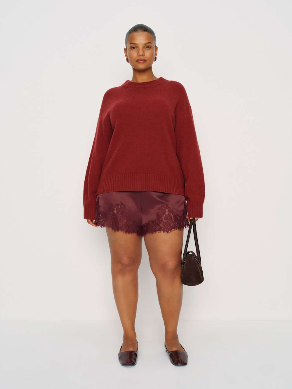 Fern Satin Short Es | Reformation (Global)