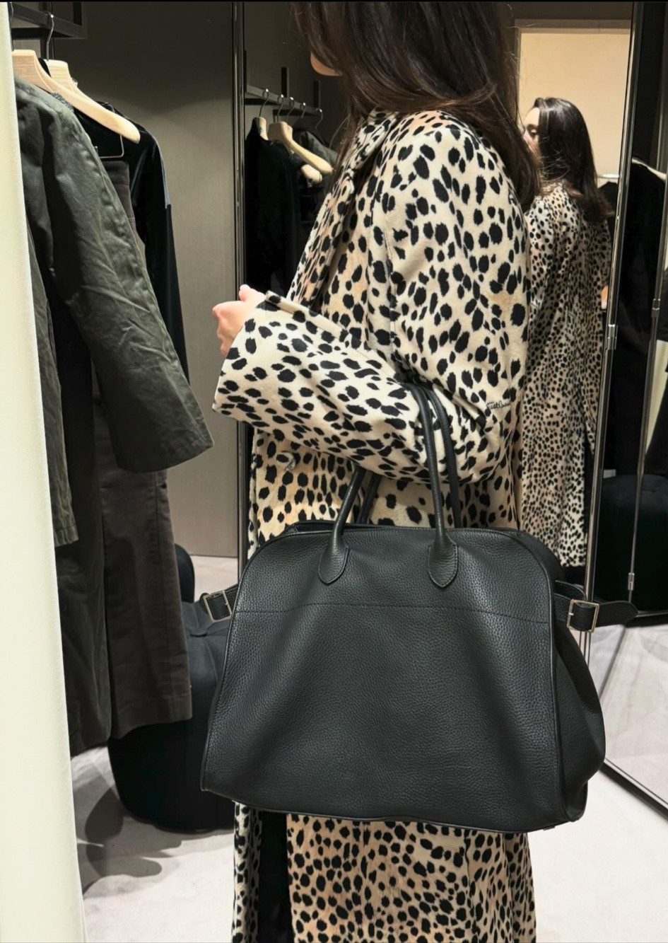 Norma Kamali Leopard Print Coat, Toteme Bag

#LTKeurope #LTKSeasonal #LTKstyletip