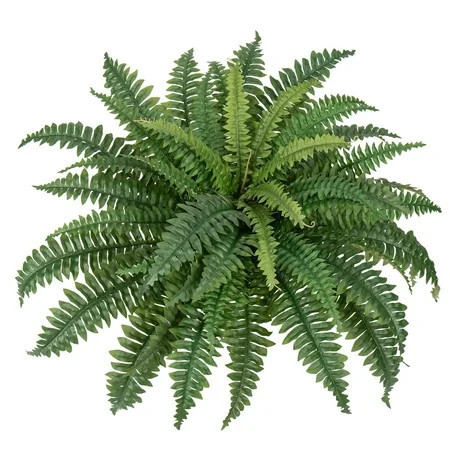 Ferns Artificial Plants Large Fake Ferns 29.5" Dia.Boston Fern Fake Plants Potted Hanging Shrubs for Home Garden Porch Farmhouse Decor | Walmart (US)
