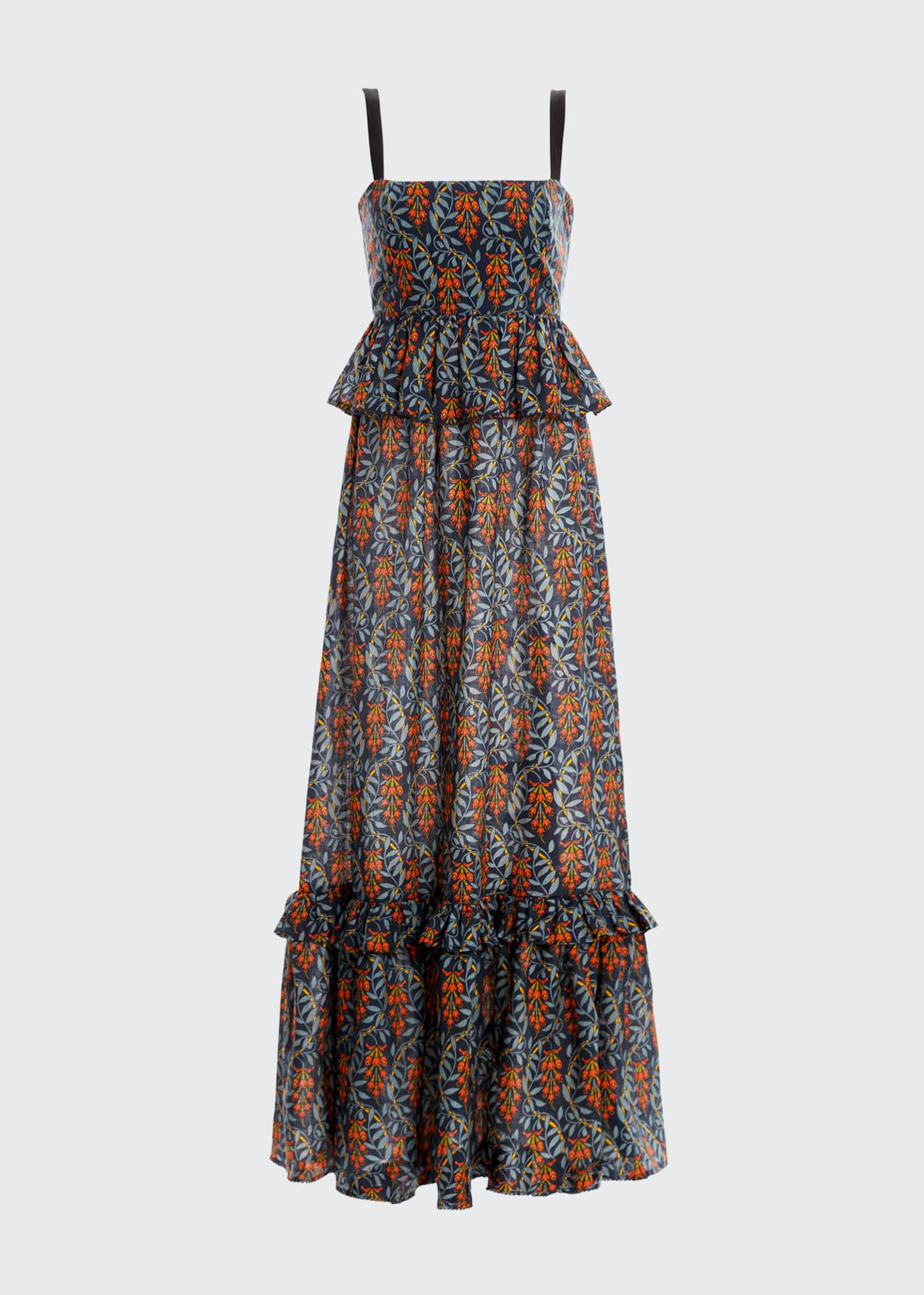 Agua by Agua Bendita Cala Flounce Maxi Dress | Bergdorf Goodman