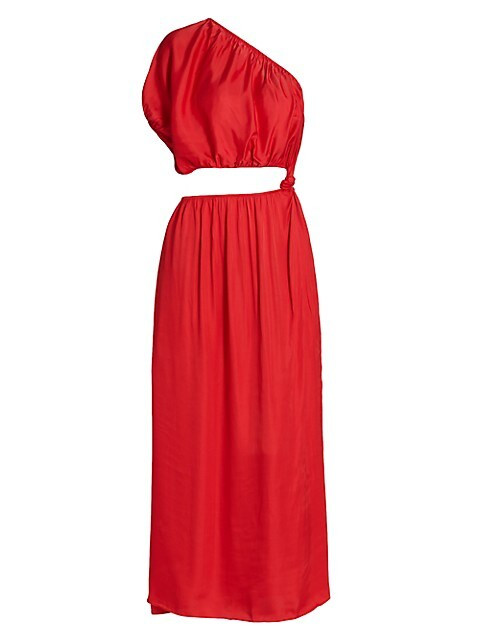 One-Shoulder Cutout Maxi Dress | Saks Fifth Avenue