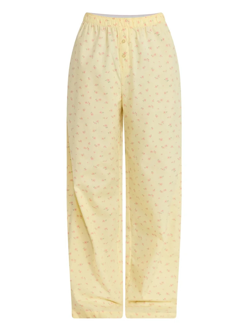 No Boundaries Sleepwear Boxer Pants, Women's XS-XXL | Walmart (US)