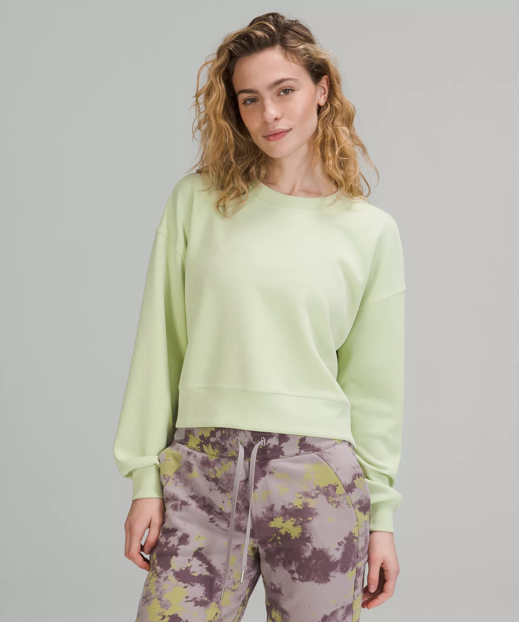 Perfectly Oversized Cropped Crew Softstreme | Lululemon (US)