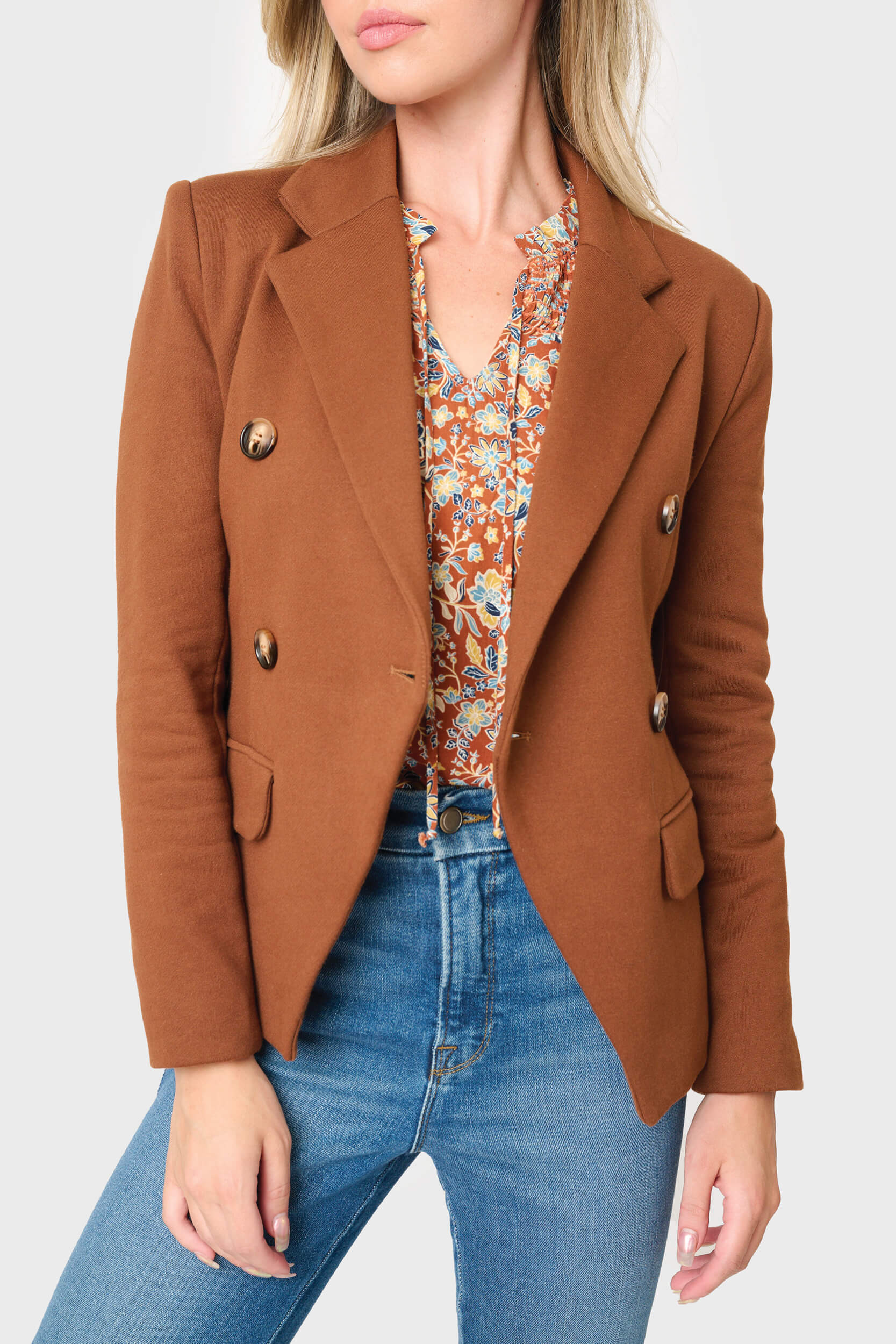 Double Breasted Blazer | Gibson