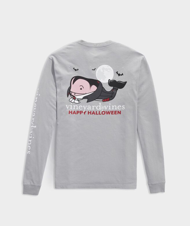 Vampire Whale Long-Sleeve Pocket Tee | vineyard vines