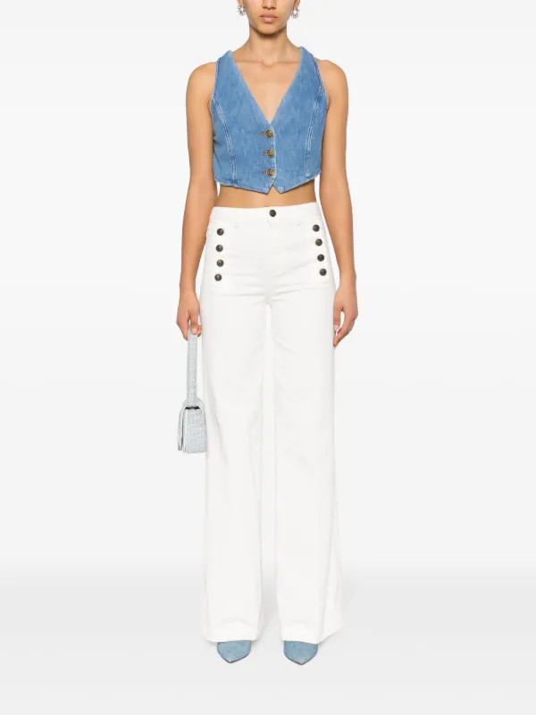 Gekn\u00f6pfte Jeansweste | Farfetch Global