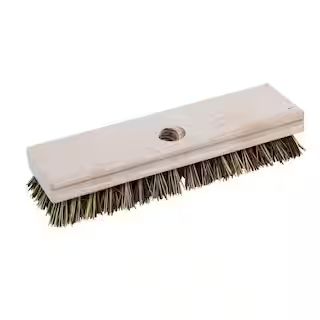 Quickie Professional Wood Block Deck Scrub Brush 223TCNRM - The Home Depot | The Home Depot