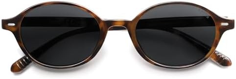 SOJOS Retro Oval Round Polarized Sunglasses Womens Mens, Small Chic Vintage Trendy Sunnies SJ2611 | Amazon (US)