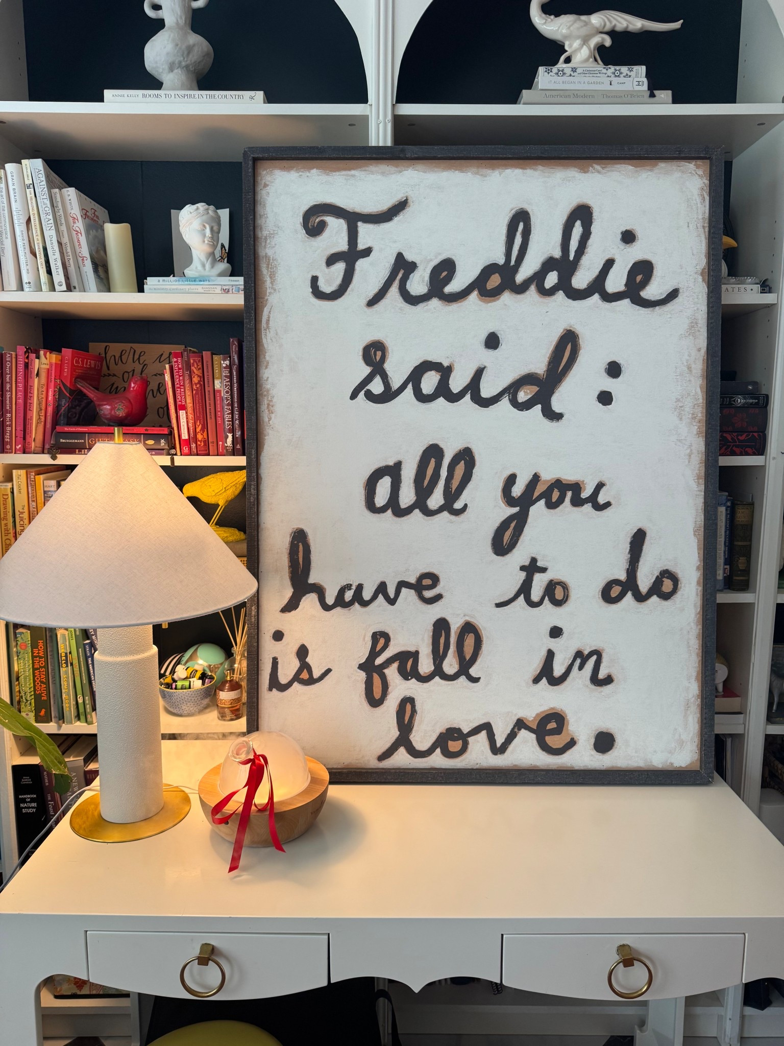 Office goals! Creating a space that feels both functional and inspiring! 
#officespace #officedecor 

#LTKHome #LTKOver40 #LTKWorkwear