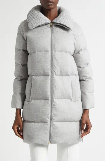 Herno Silk & Cashmere Down Puffer Coat | Nordstrom | Nordstrom