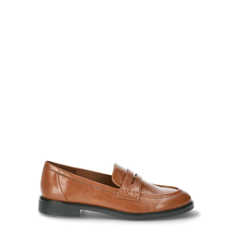 Time and Tru Women's Penny Loafers | Walmart (US)