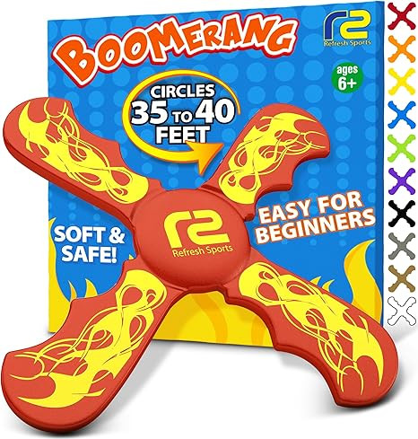 Boomerang for Kids - It Really Does Fly Back - Fun & Easy to Use Gifts for Boys & Girls - Best To... | Amazon (US)