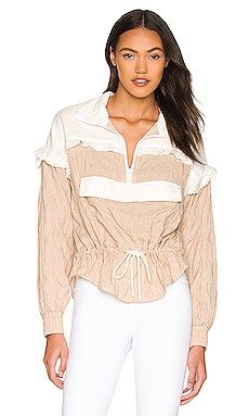 Free People X FP Movement Lets Go Out Pullover in White Combo from Revolve.com | Revolve Clothing (Global)
