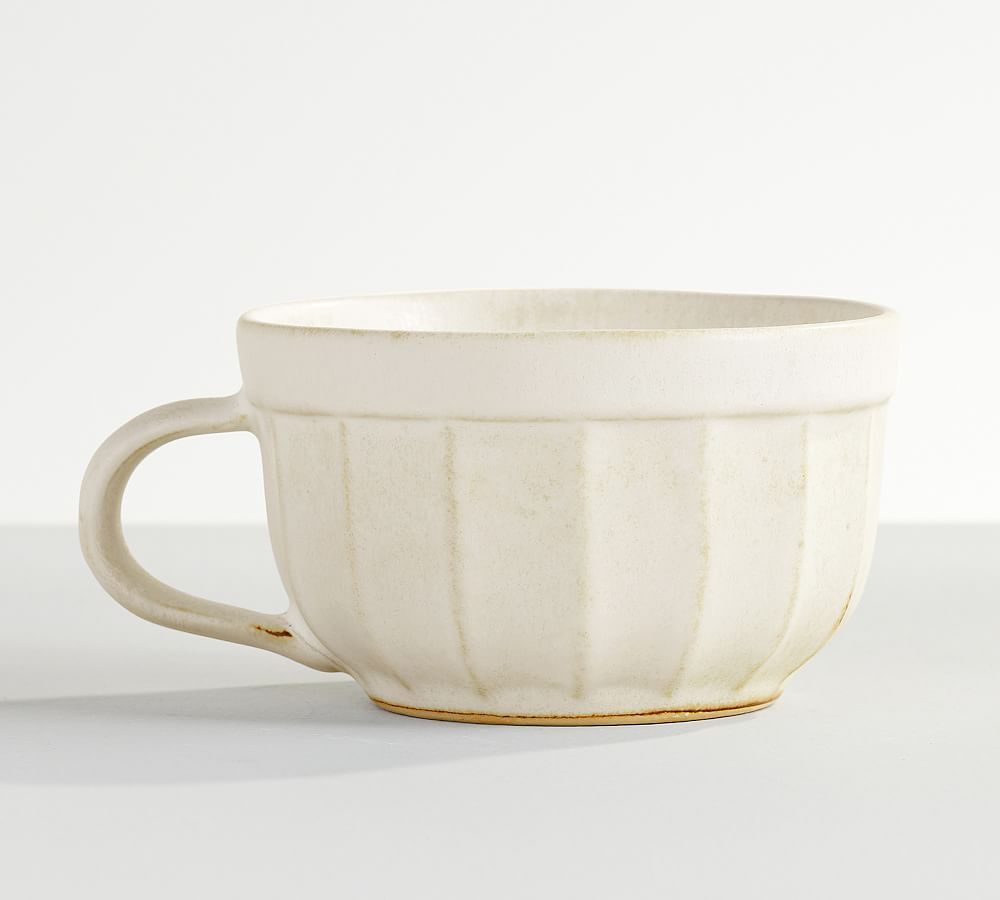 Mendocino Stoneware Latte Mugs - Set of 4 | Pottery Barn (US)