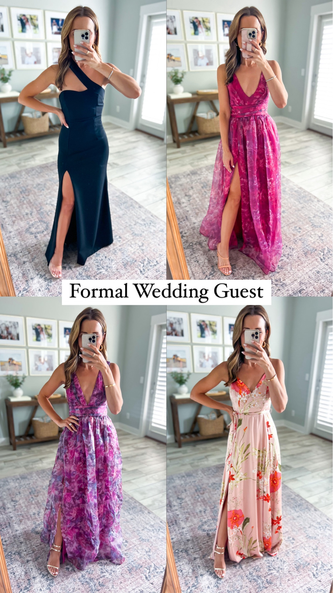 Fuschia Wedding Guest Dress for Beach