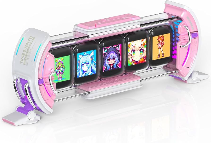 Divoom Times Gate - Cute Gaming Digital Clock with Smart App-Controlled, Support Weather Forecast... | Amazon (US)