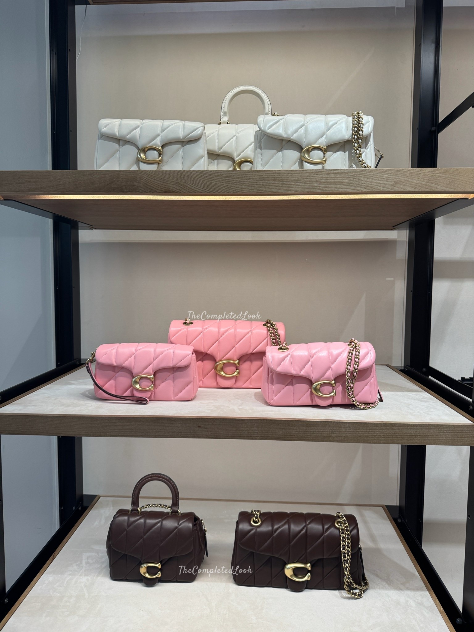 New coach arrivals ! #coach #coachbags #coachtabby