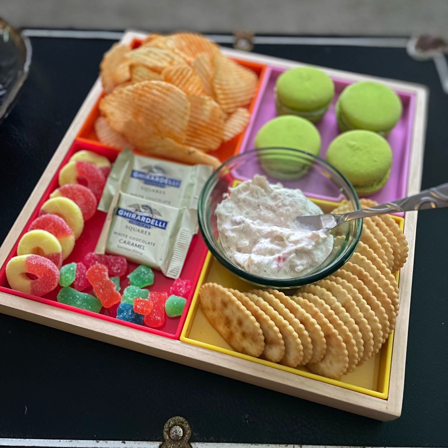 I love a good tray and this one is perfect for movie night snacks. 🎥✨

#LTKunder50 #LTKhome