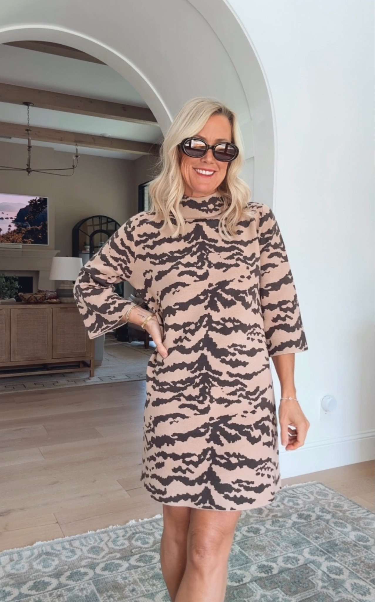 This mock neck Avara sweater was so loved, they brought it back in a dress version! So excited about this piece.

#LTKootd #LTKOver40 #LTKSeasonal