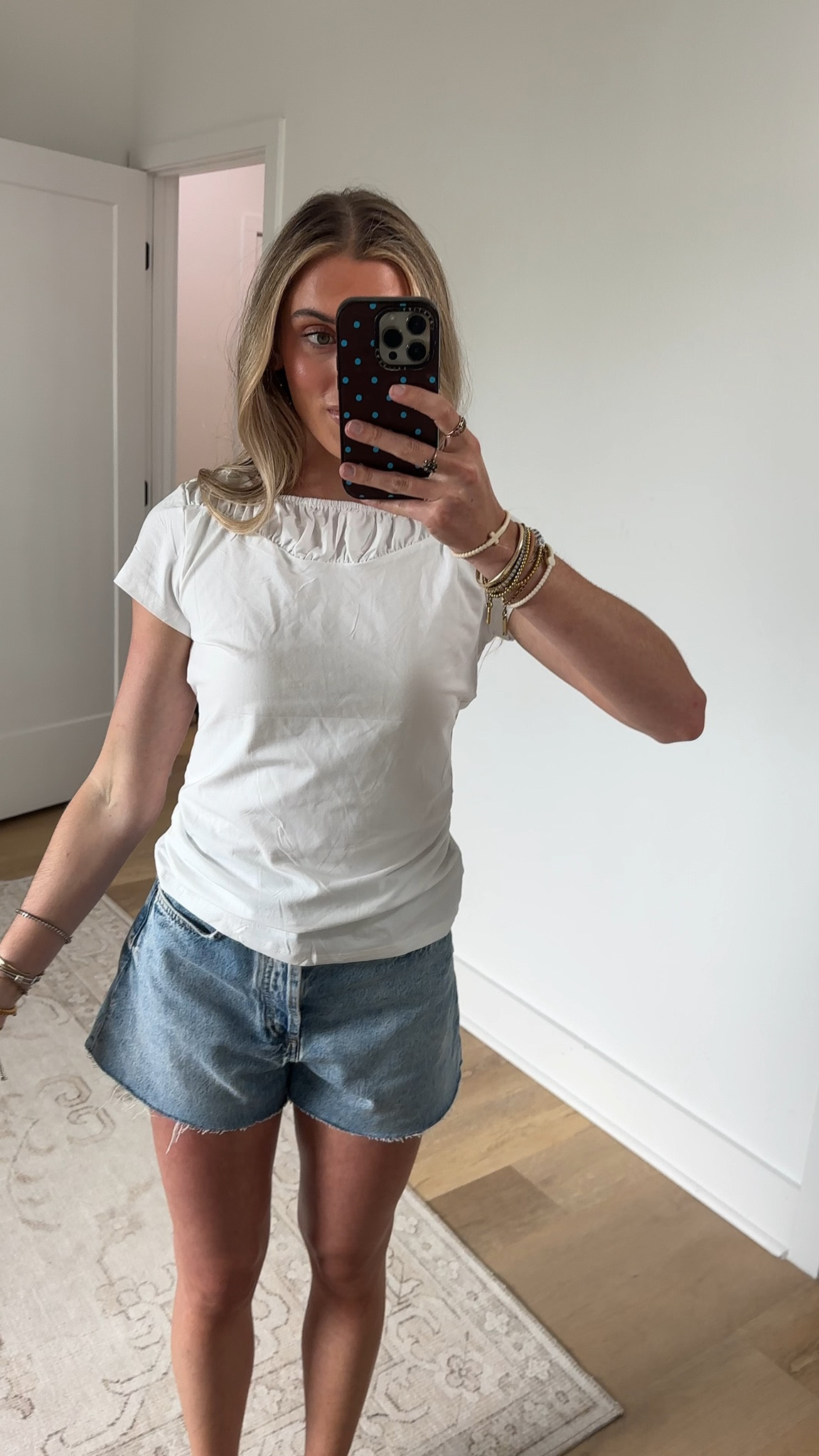 Amazon size small  Women Cap Sleeve Tee Ruched Boat Neck Summer Tops
Pleated Elastic Boat Neck Slim Fit T Shirts, Soft Stretch Blend Fabric, Cute Daily, Summer Beach Resort Casual Wear

#LTKootd #LTKSaleAlert #LTKSeasonal
