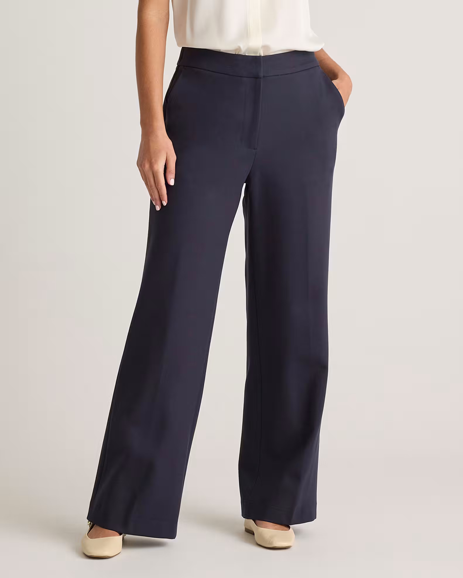 Ultra-Stretch Ponte Trouser | Quince