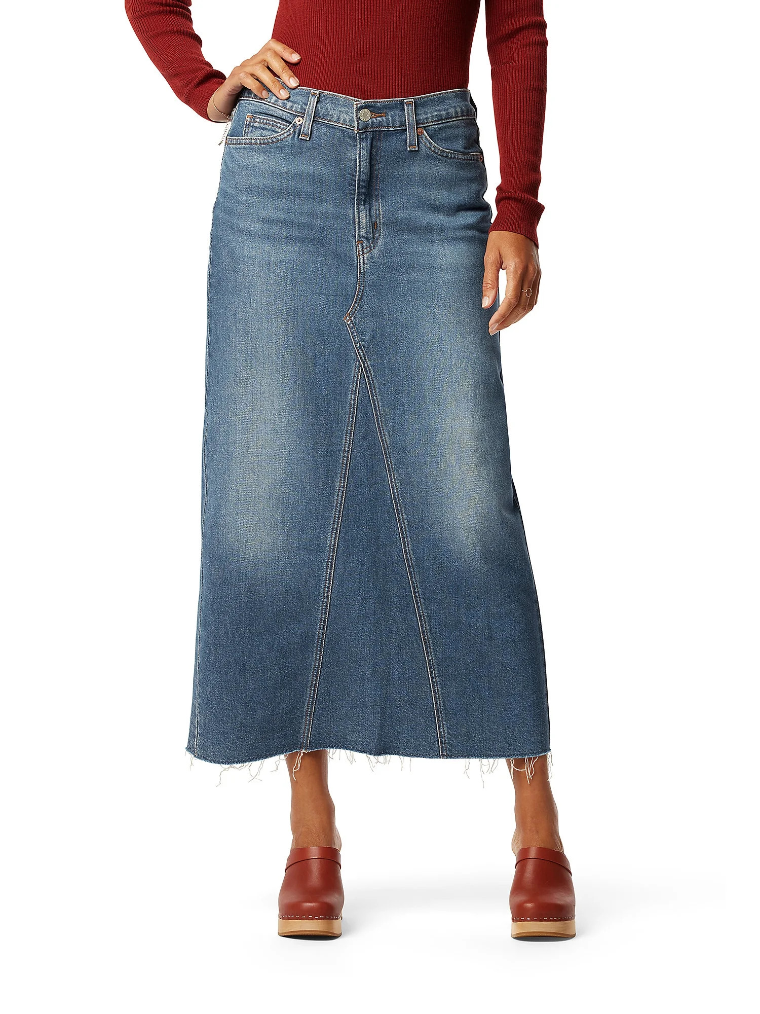 Levi Strauss Signature Women's Maxi Denim Skirt | Walmart (US)