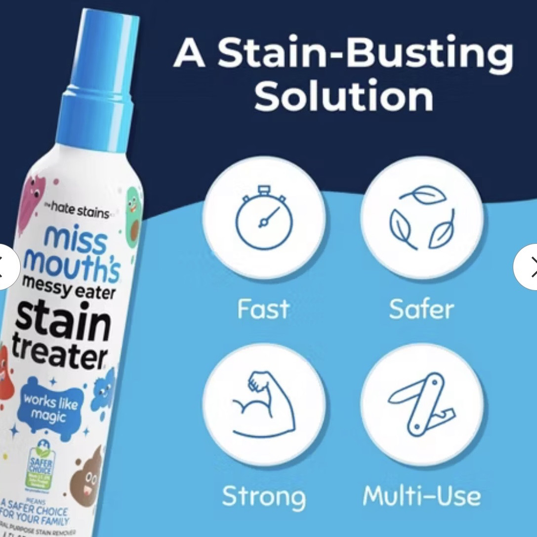 Messy eater emergency kit 🫐🍝✨
This stain remover has been so helpful for food stains, spills, and everyday laundry chaos. Fast, easy to use, and family-friendly. Keeping this one stocked at all times 👀🧺

#stainremover #laundryfinds #momfinds

#LTKhome #LTKkids #LTKfamily