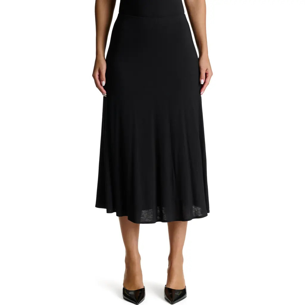 Naked Wardrobe Midi Circle Skirt in Black at Nordstrom Rack, Size Small | Nordstrom Rack