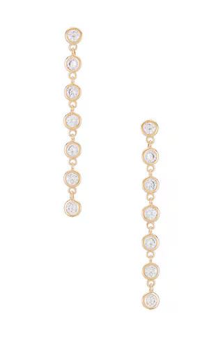 Cici Duster Earrings in Gold | Revolve Clothing (Global)