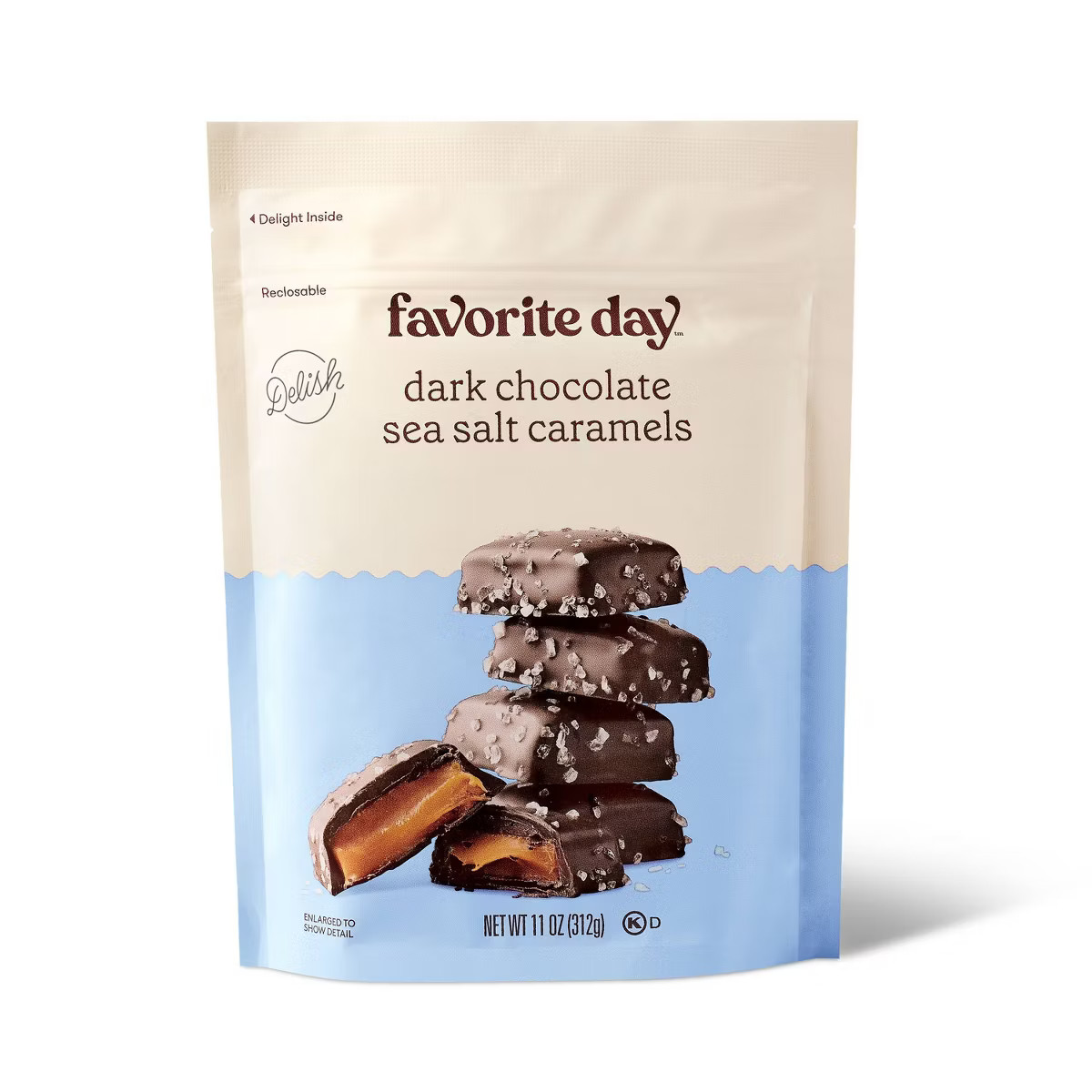 Dark Chocolate Sea Salt Caramel Candy - 11oz - Favorite Day™ | Target