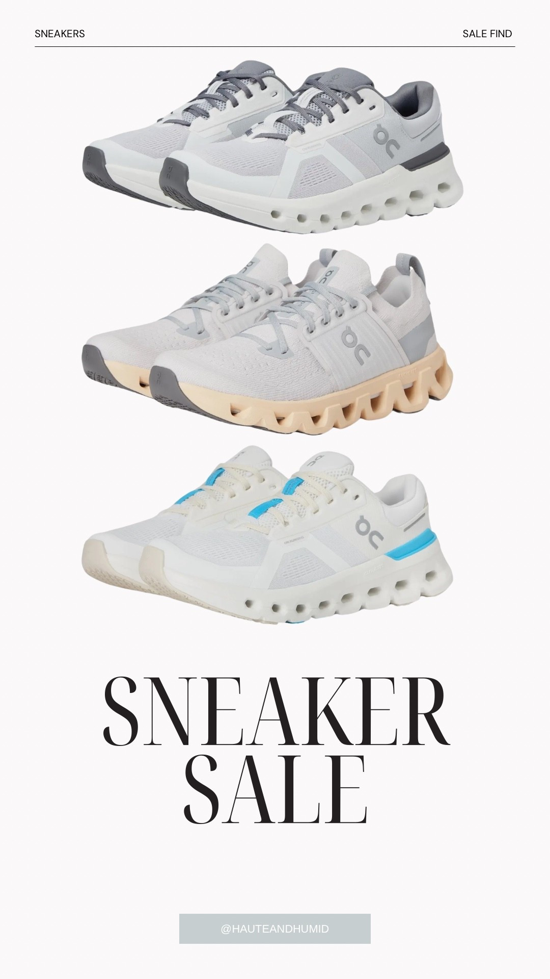 On Cloud sneaker sale


#LTKOver40 #LTKActive #LTKSaleAlert