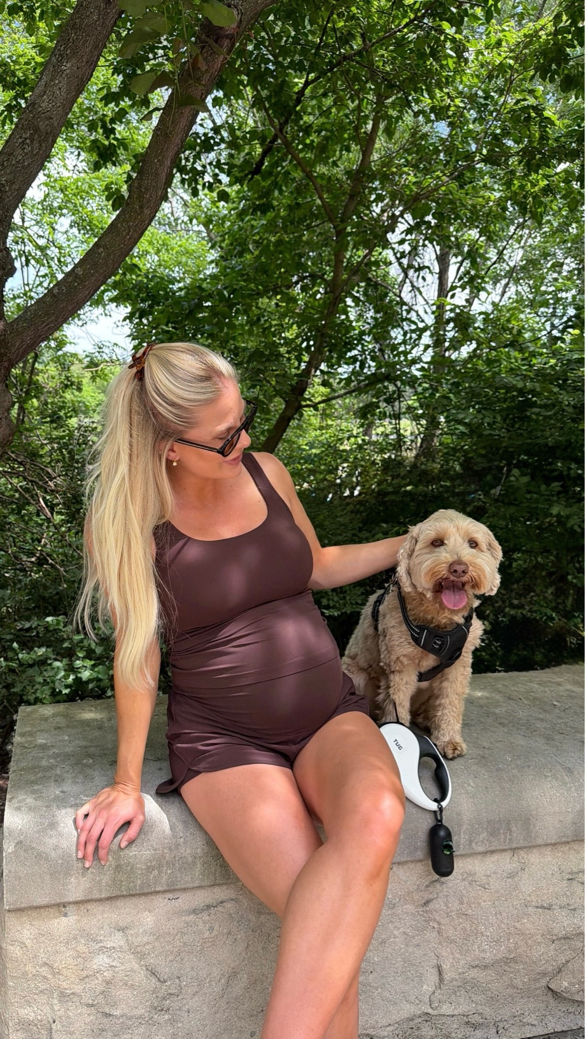 SIZE: med in top & bottom (color: hot fudge - sized up for pregnancy), shoes run tts! #kathleenpost

Maternity activewear, workout wear, bump friendly

#LTKfitnessgoals #LTKActive #LTKBump