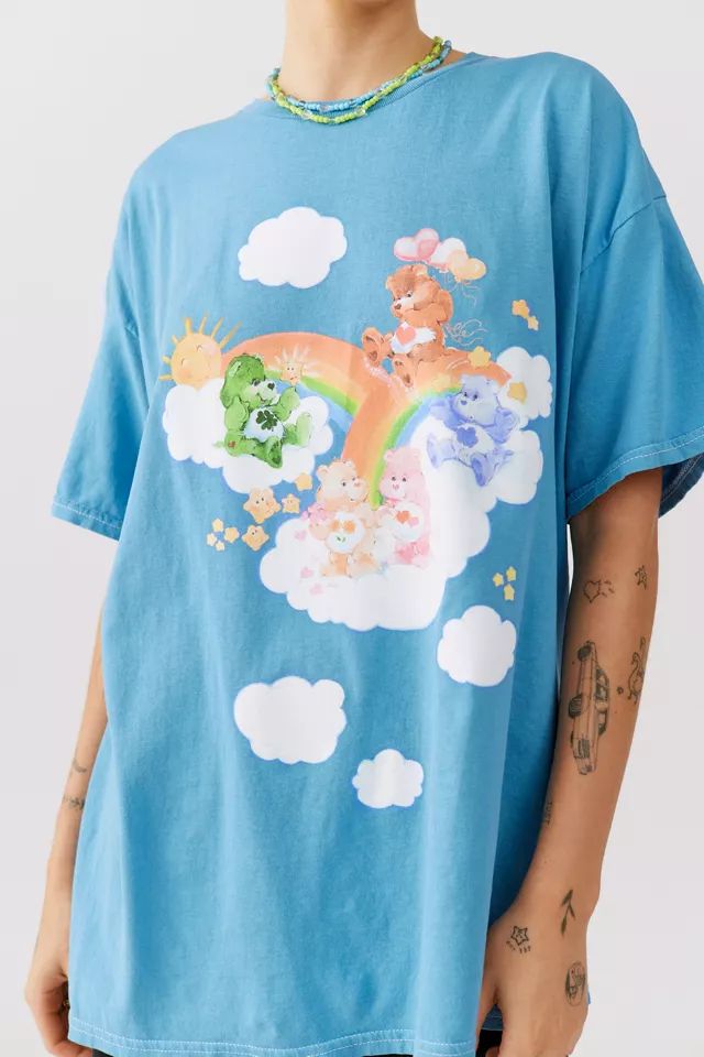 Care Bears In The Clouds T-Shirt Dress | Urban Outfitters (US and RoW)