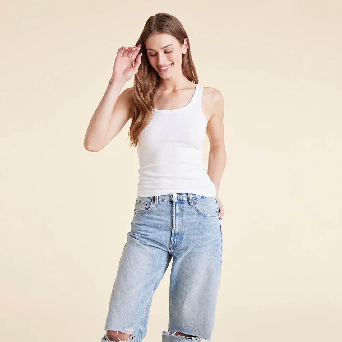 Slinky Rib Tank | nuuds