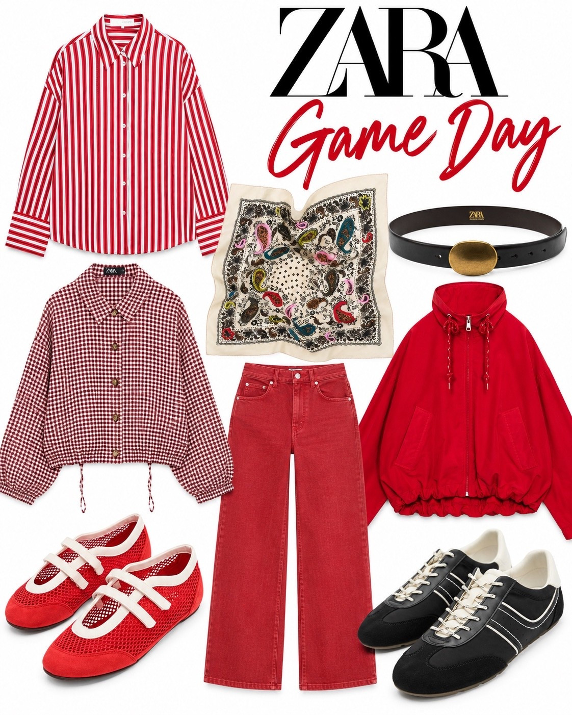 Game day favorites from Zara
