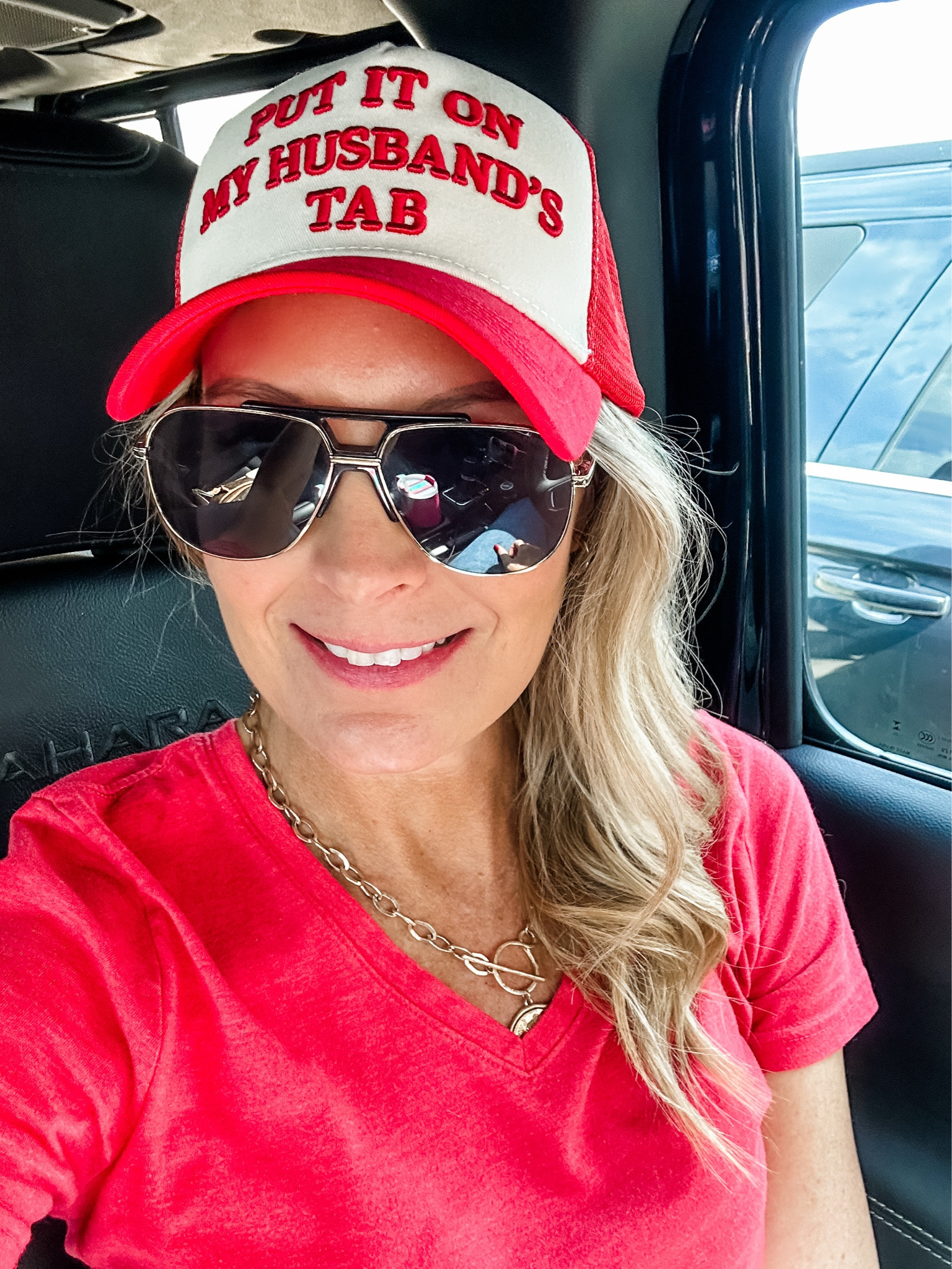 This hat is so cute and sassy! It makes the perfect gift of just a great hat to add to your own collection! 

Hat | hats | trucker hat | gift for her | gift idea | gift ideas | bachelorette gift | funny hat | embroidered hat 

#LTKStyleTip #LTKSaleAlert #LTKFindsUnder50

#LTKStyleTip #LTKFindsUnder50 #LTKSaleAlert