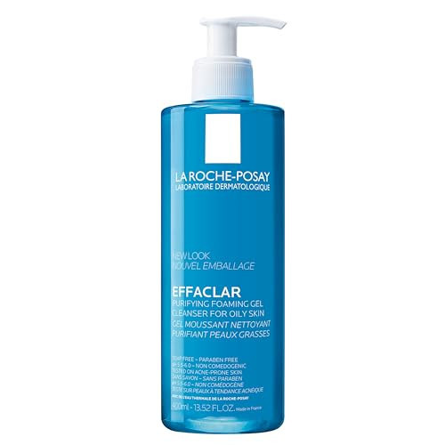 La Roche-Posay Effaclar Foaming Gel Cleanser for Oily Skin, 13.52 fl oz | Amazon (US)