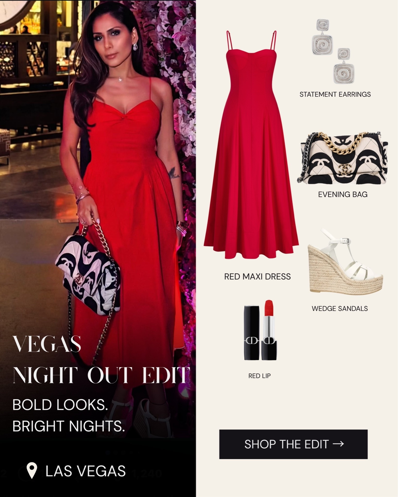 A chic edit of statement pieces for dinner, drinks & nights out in Vegas.

#LTKdayinmylife #LTKgrwm #LTKootd